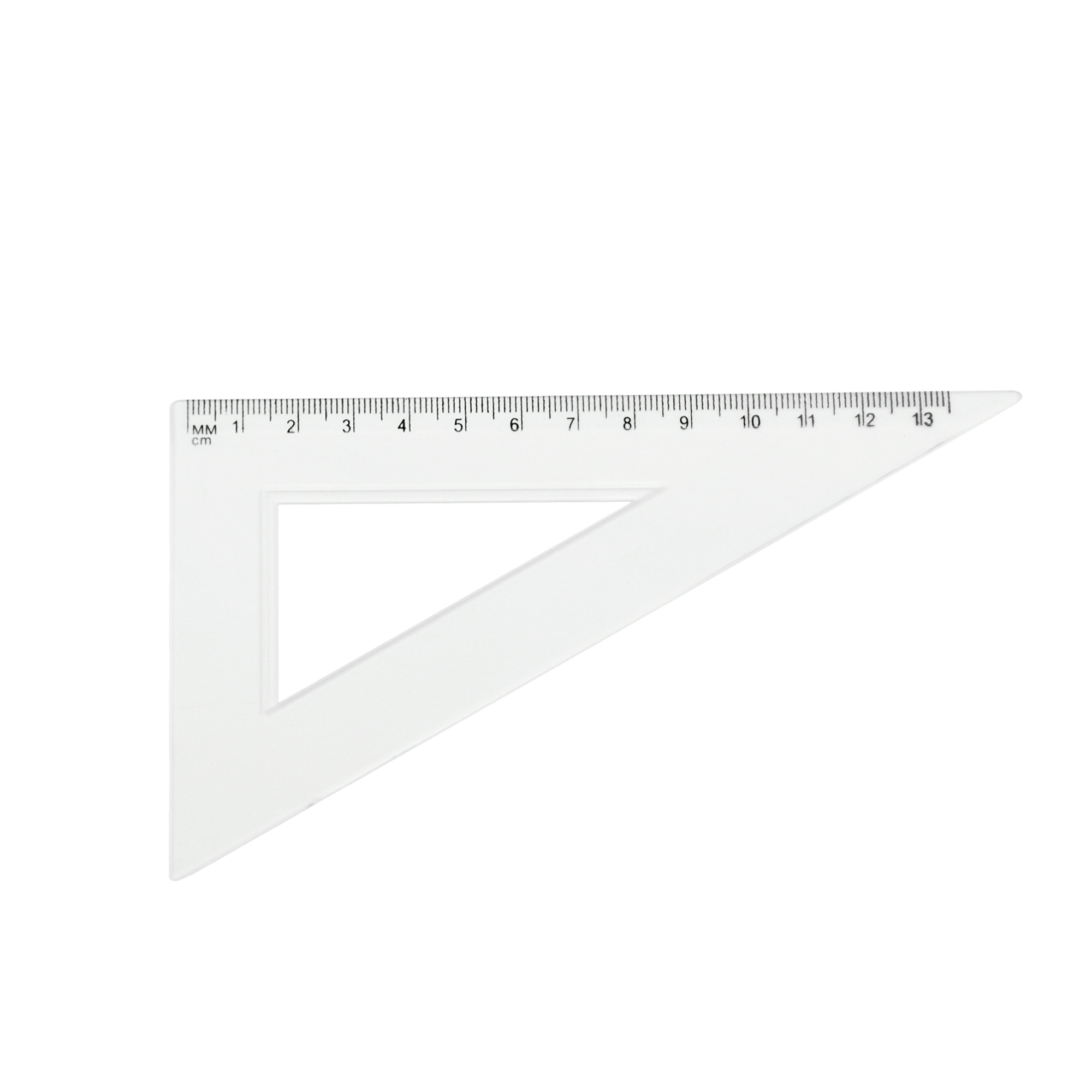 Косинець пласт. 13 см. кол. прозорий; арт. VR11055; VGR