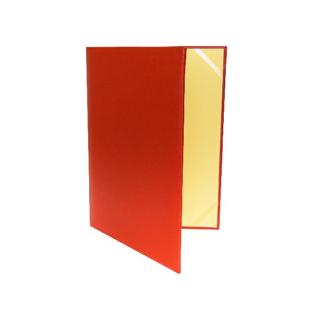 Папка до підпису,  35*22,5см; червоний, штуч. шкіра; арт. KL3008_3; KLERK