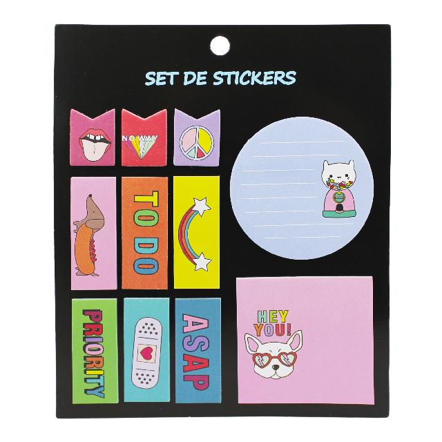 Папір клейкий фігурн.; 11*20арк.; асорт.  арт. VR22311 VGR