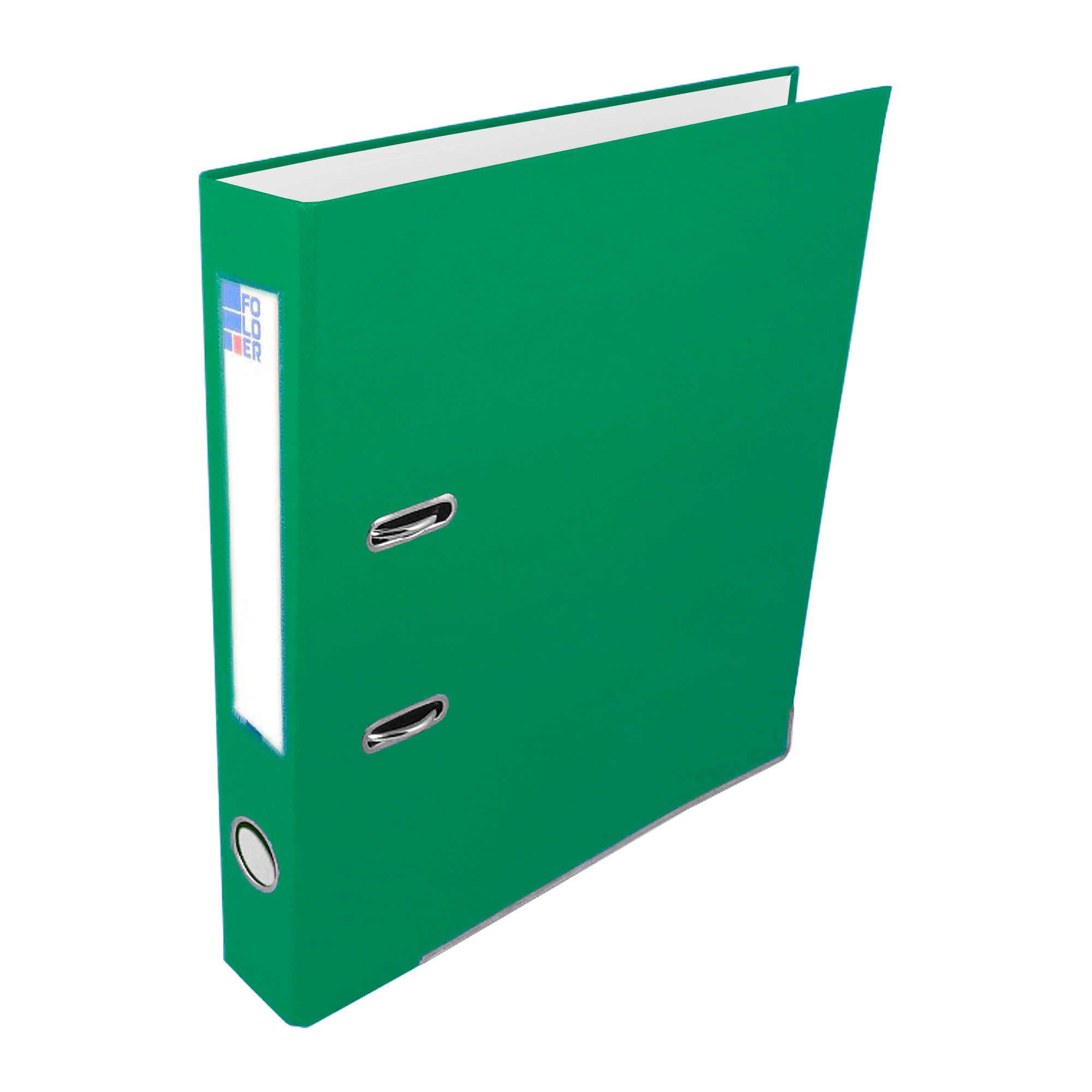 Папка-реєстратор; незібрана; А4; шир. 5/5,5см (внутр./зовн.); кол. зел.; арт. F0116-G; FOLDER