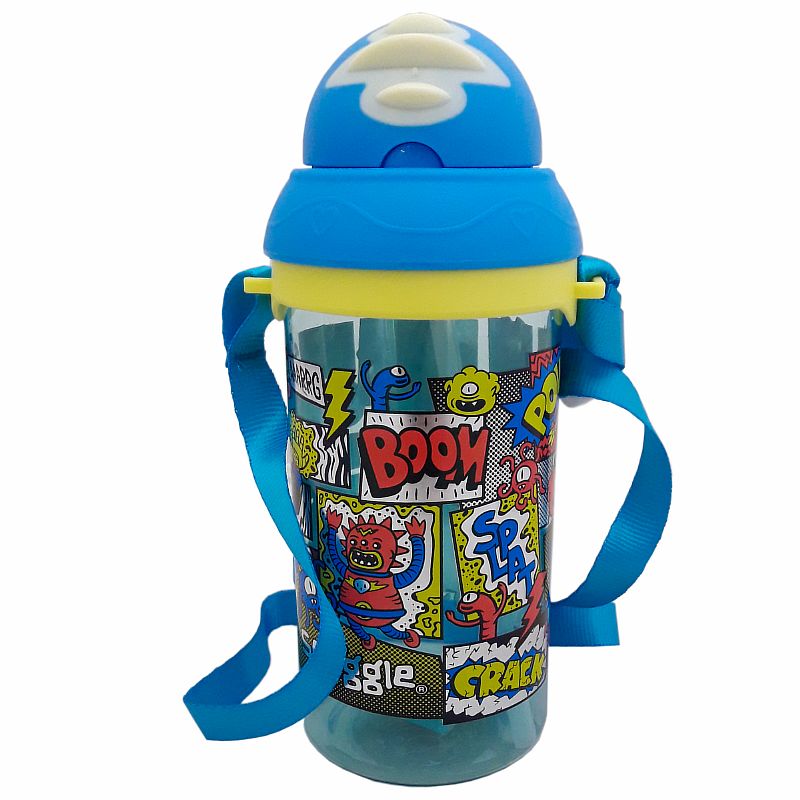 Пляшечка для води; 400мл; пласт.; арт. VR22418, VGR