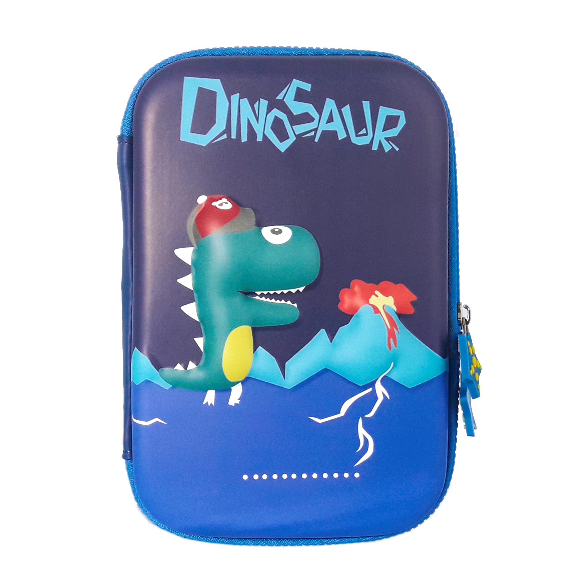 Пенал каркасний 3D; 22*15*4 см. ; "Динозавр" кол. синій; арт. VR23137; VGR