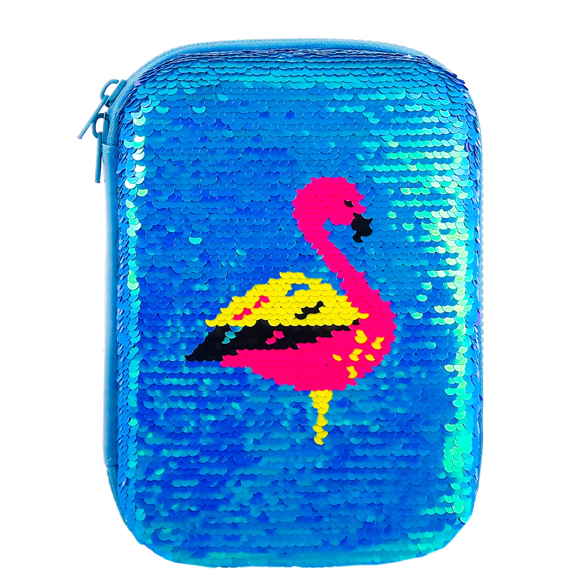 Пенал каркасний; 22*15*4,5 см. ; "Фламінго" кол. блакитний; арт. VR23115_1; VGR