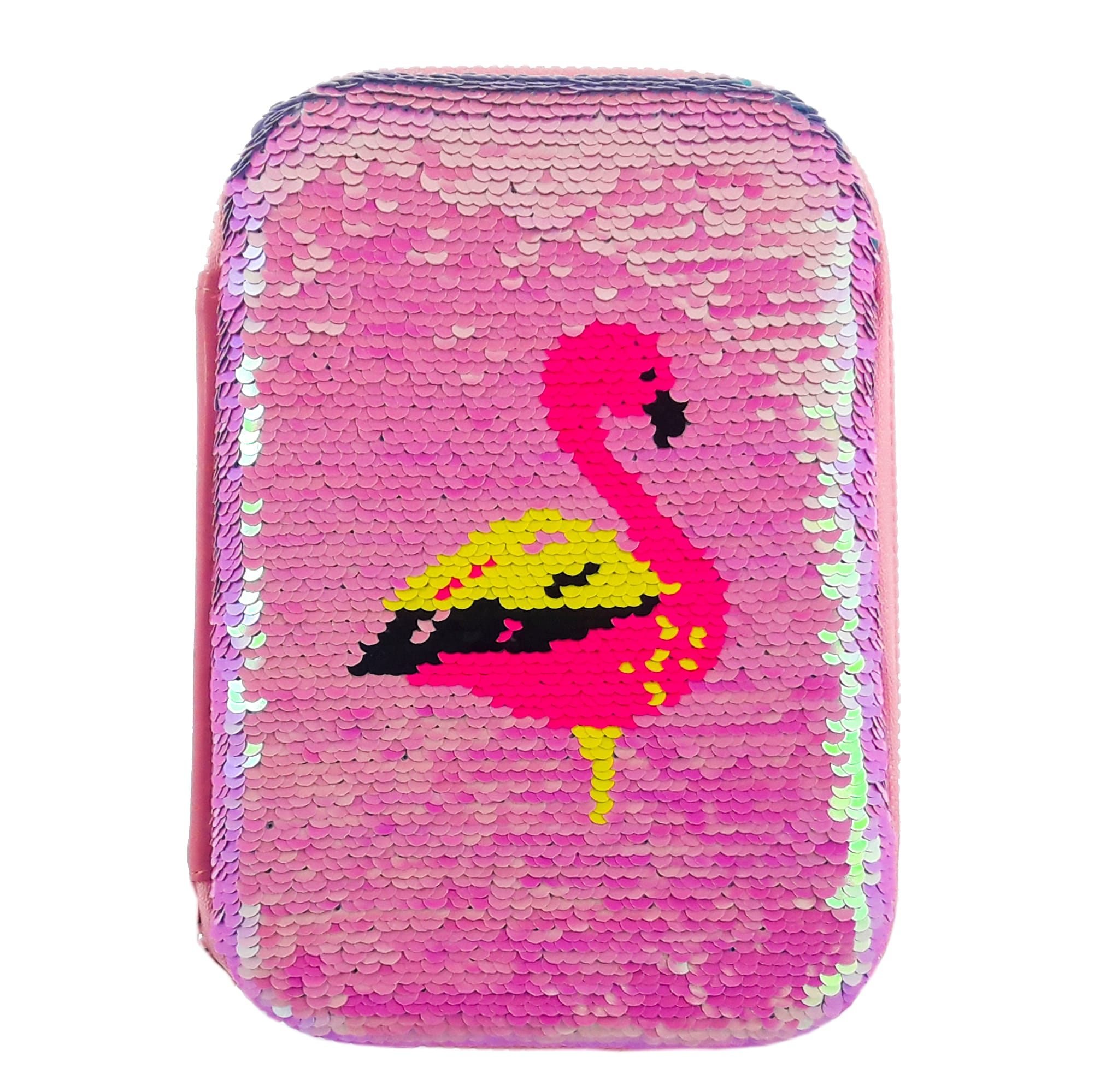 Пенал каркасний; 22*15*4,5 см. ; "Фламінго" кол. рожевий; арт. VR23115_2; VGR