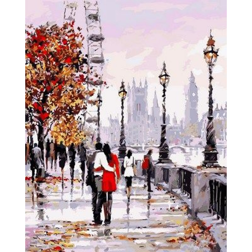 Картина для малювання за номерами  40*50 см. в картон. короб. пенз. фарби. арт. VR25123, VGR