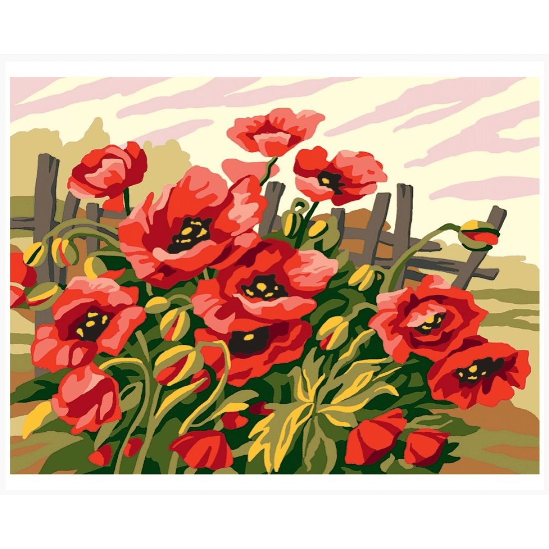 Картина для малювання за номерами  40*50 см. в картон. короб. пенз. фарби. арт. VR25125, VGR