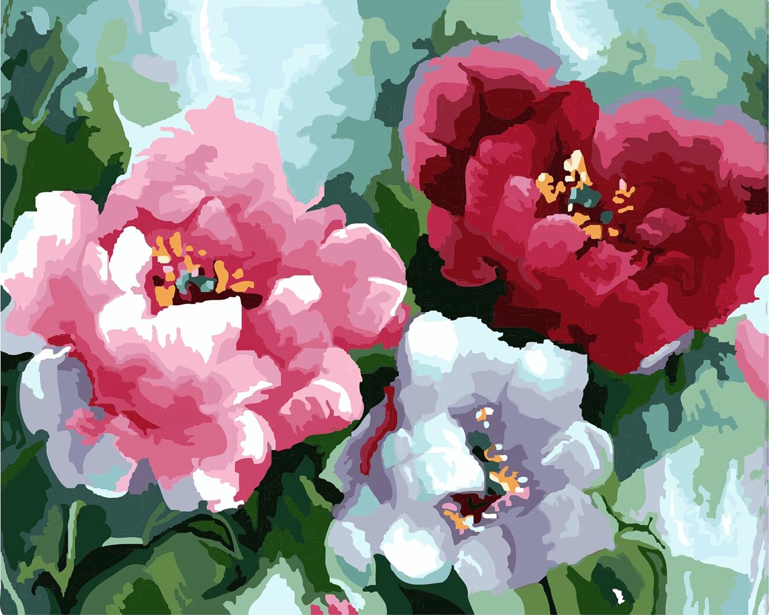 Картина для малювання за номерами  40*50 см. в картон. короб. пенз. фарби. арт. VR25132, VGR