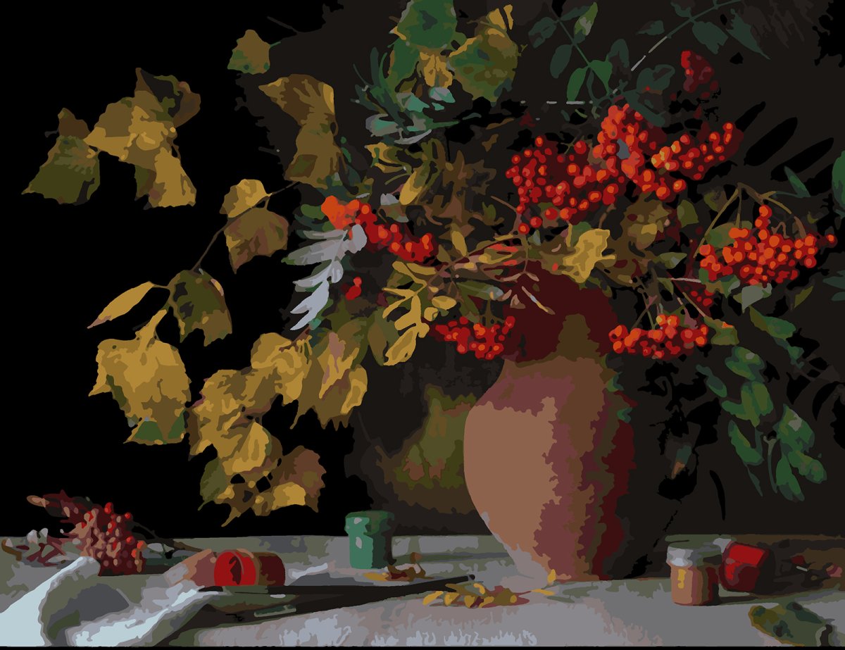 Картина для малювання за номерами  40*50 см. в картон. короб. пенз. фарби. арт. VR25144, VGR