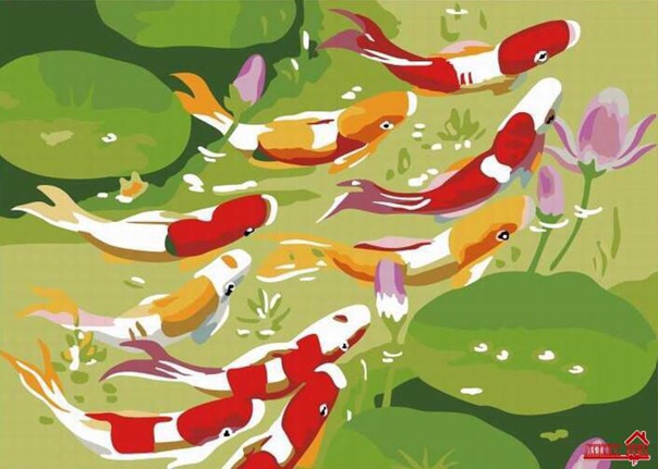 Картина для малювання за номерами  40*50 см. в картон. короб. пенз. фарби. арт. VR25149, VGR