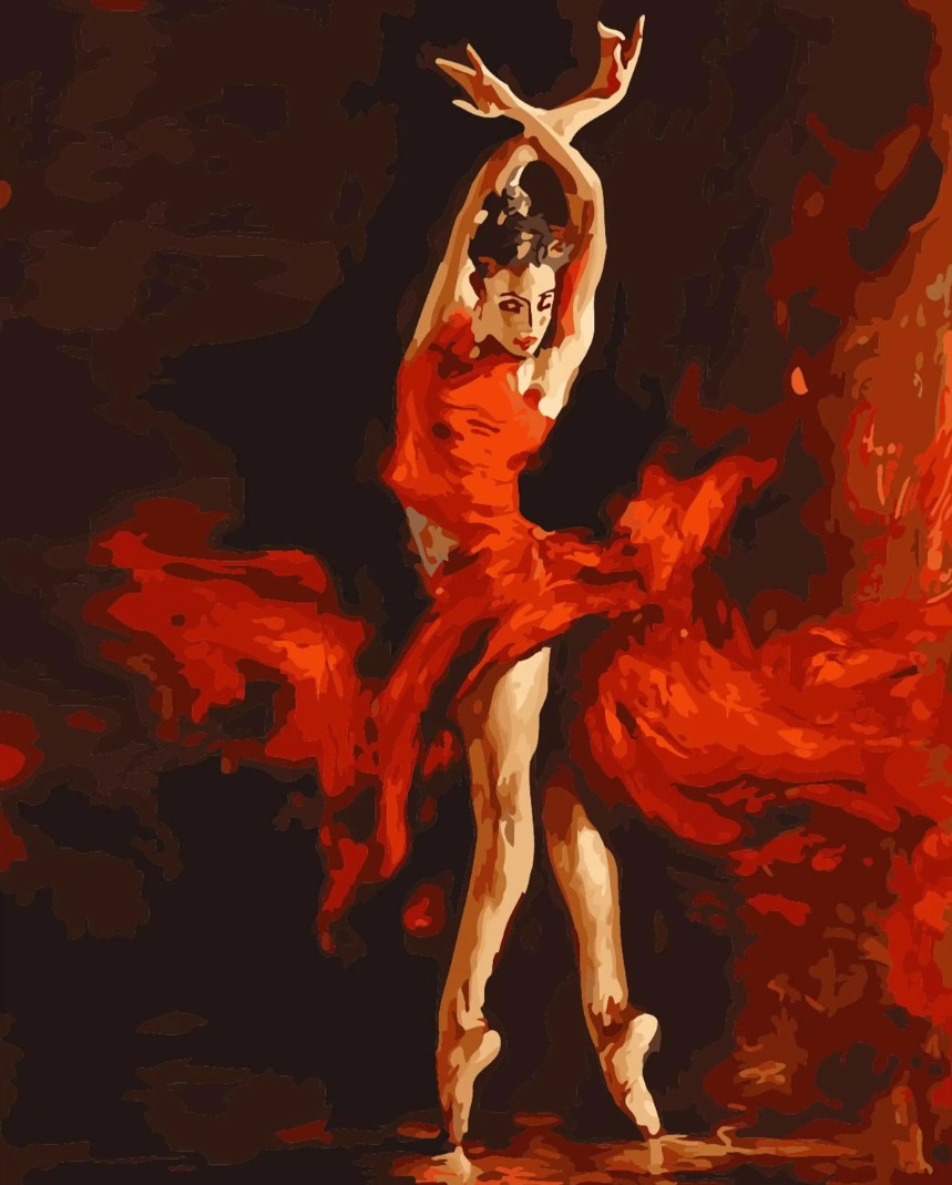 Картина для малювання за номерами  40*50 см. в картон. короб. пенз. фарби. арт. VR25151, VGR