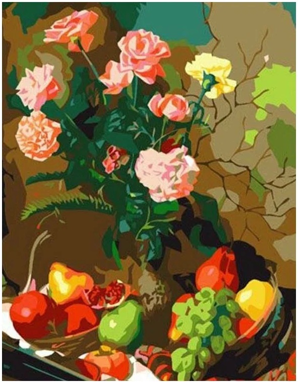 Картина для малювання за номерами  40*50 см. в картон. короб. пенз. фарби. арт. VR25160, VGR