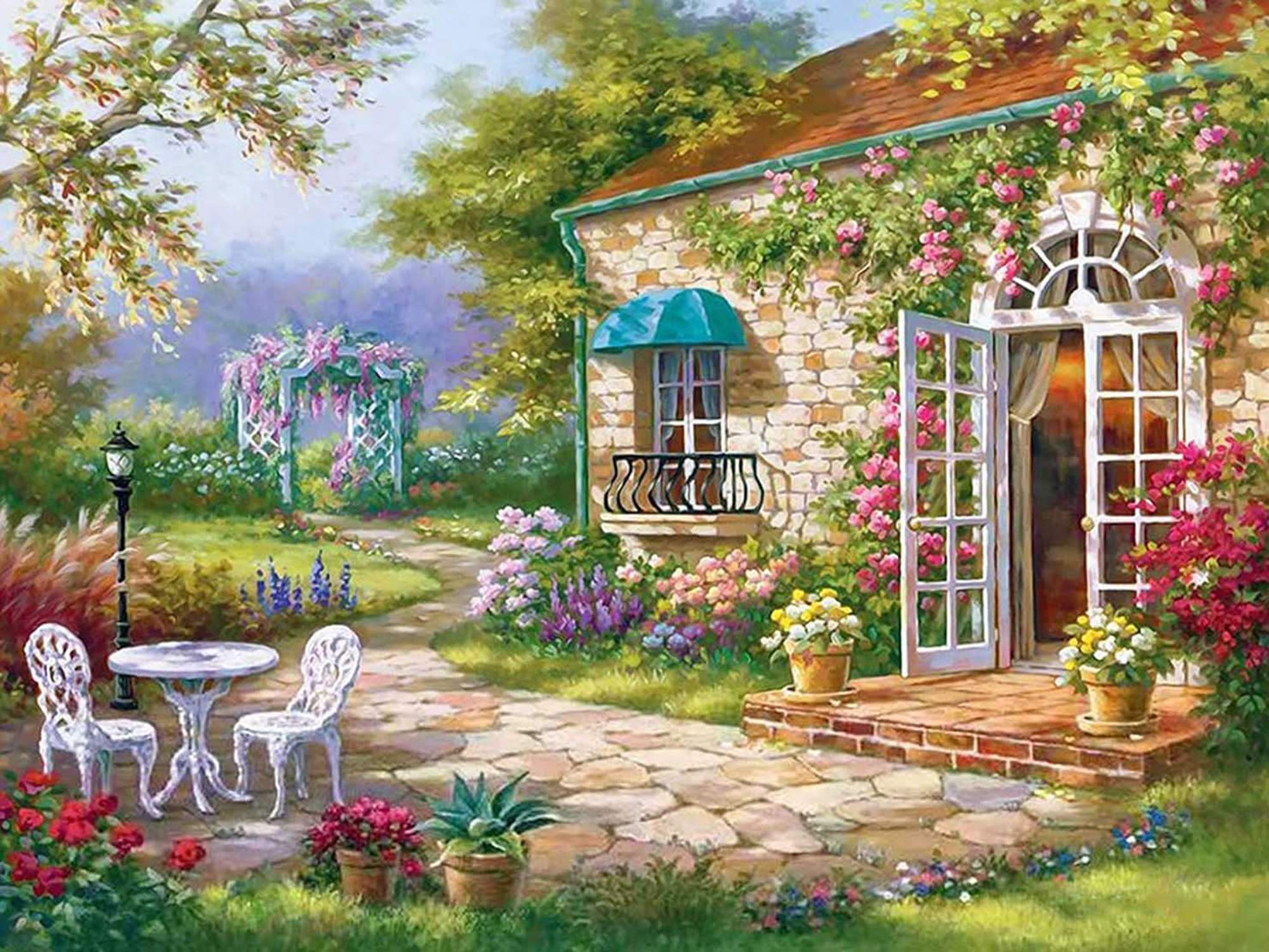 Картина для малювання за номерами  40*50 см. в картон. короб. пенз. фарби. арт. VR25174, VGR