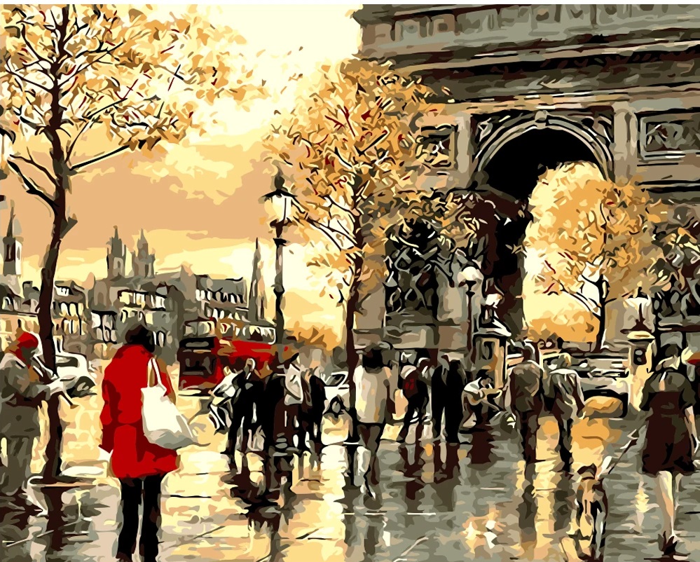 Картина для малювання за номерами  40*50 см. в картон. короб. пенз. фарби. арт. VR25209, VGR