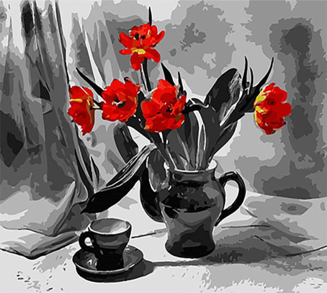 Картина для малювання за номерами  40*50 см. в картон. короб. пенз. фарби. арт. VR25228, VGR