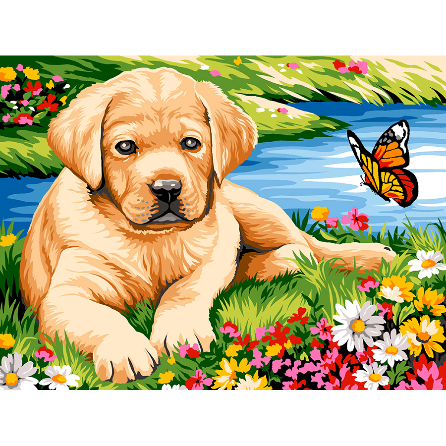 Картина для малювання за номерами  40*50 см. в картон. короб. пенз. фарби. арт. VR25297, VGR