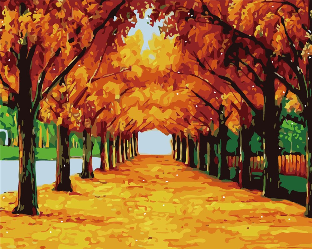 Картина для малювання за номерами  40*50 см. в картон. короб. пенз. фарби. арт. VR25334, VGR