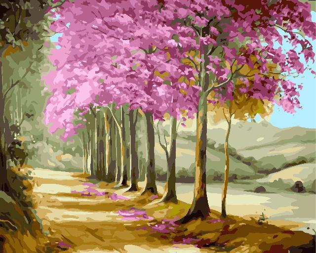 Картина для малювання за номерами  40*50 см. в картон. короб. пенз. фарби. арт. VR25340, VGR