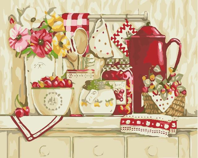 Картина для малювання за номерами  40*50 см. в картон. короб. пенз. фарби. арт. VR25344, VGR