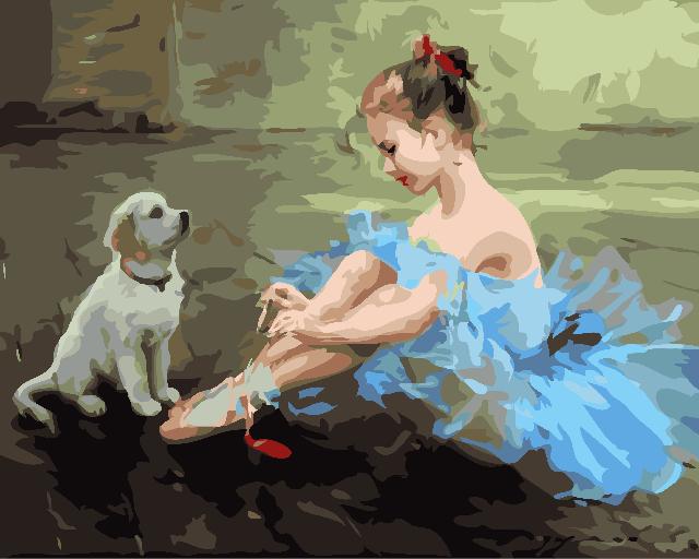 Картина для малювання за номерами  40*50 см. в картон. короб. пенз. фарби. арт. VR25375, VGR