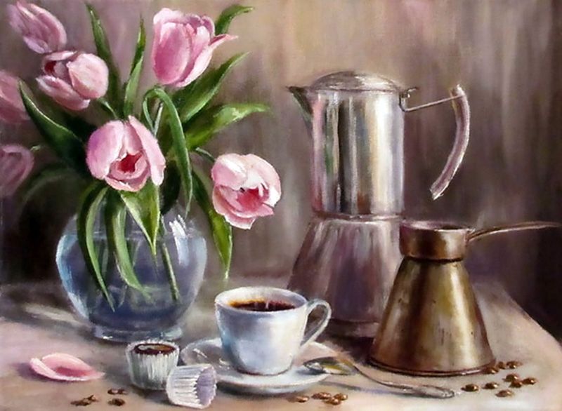 Картина для малювання за номерами  40*50 см. в картон. короб. пенз. фарби. арт. VR25414, VGR