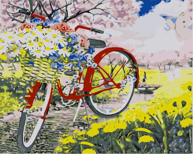 Картина для малювання за номерами  40*50 см. в картон. короб. пенз. фарби. арт. VR25452, VGR