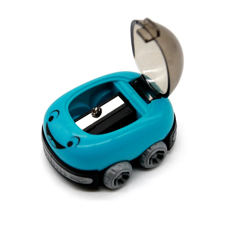 Точилка для олівців з контейнером "Машинка"; корп.пласт.; кол. асорті; арт. YL17023-1; Yalong