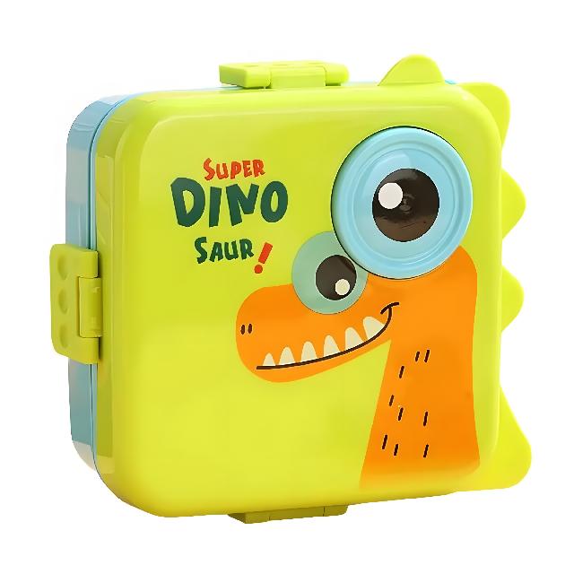 Ланч-бокс для їжі; подвійний; зелений з блакитним; арт. VR2007-1; VGR