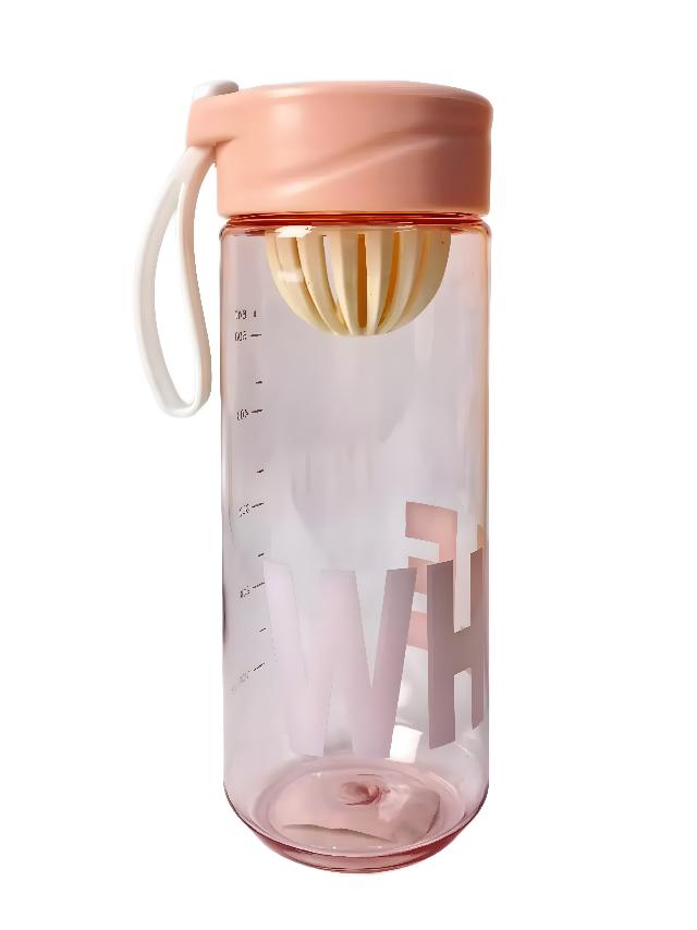 Пляшечка для води; рожева; арт. VR2021-2; VGR