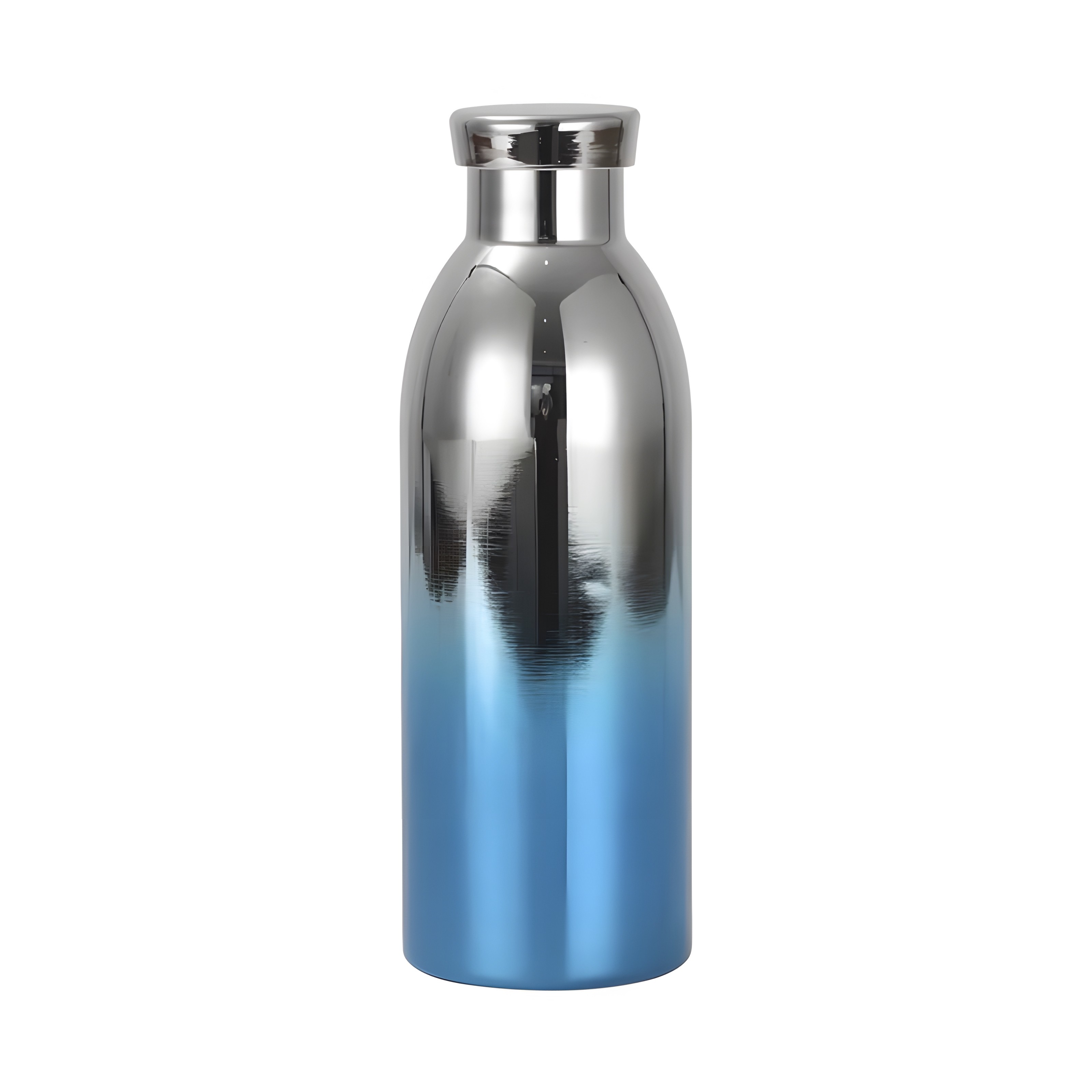Термопляшка для води; срібно-синя; арт. VR2030-1; VGR