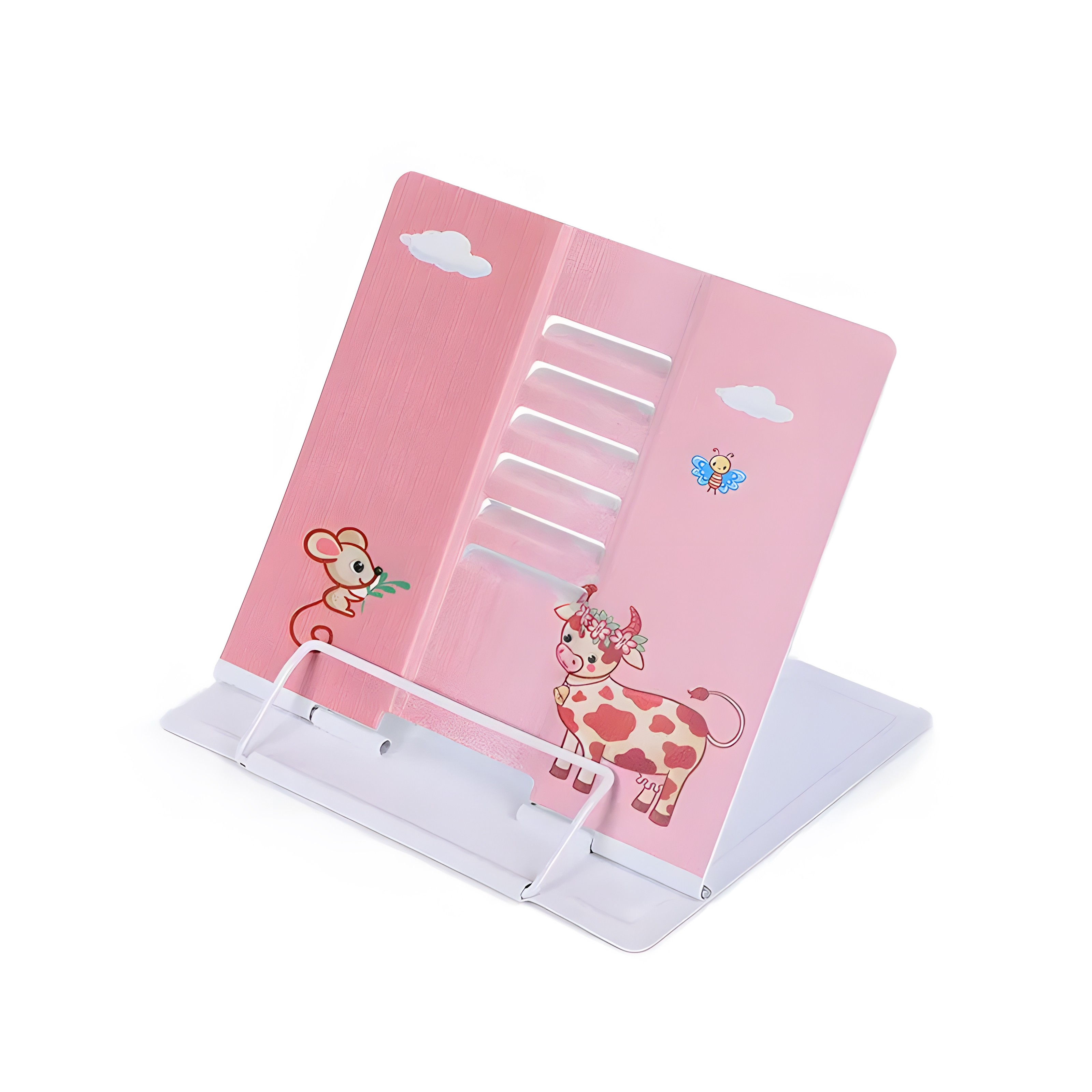 Підставка для книг металева; колір рожевий; арт. VR2033-3; VGR