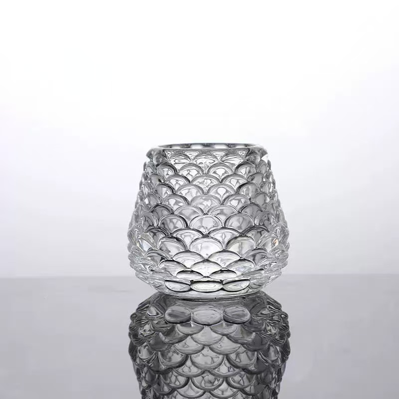 Підсвічник; 4.5*6.7 см;  матеріал: скло; арт. AG3434; ANGEL GIFTS