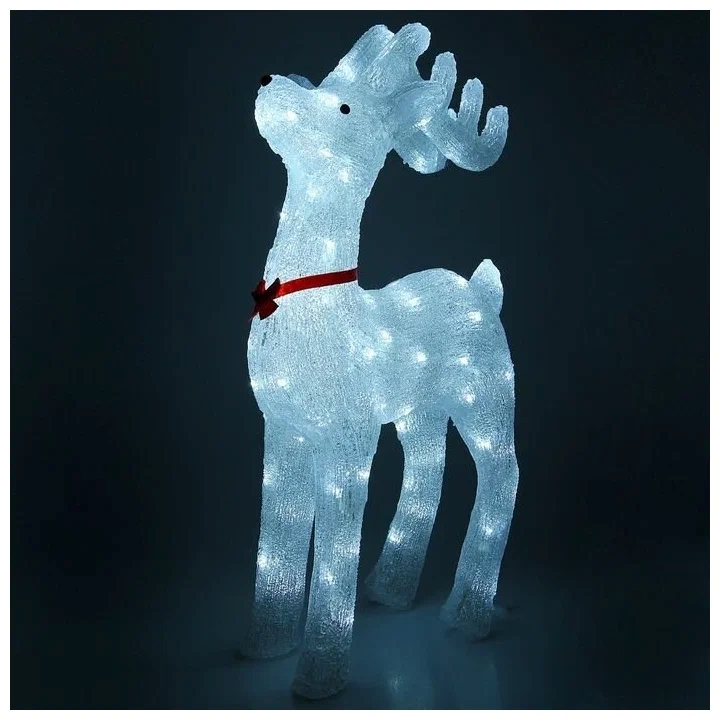 Олень світлодіодний 96 LED. матеріал акрил; 70 см.арт. AG3505; ANGEL GIFTS