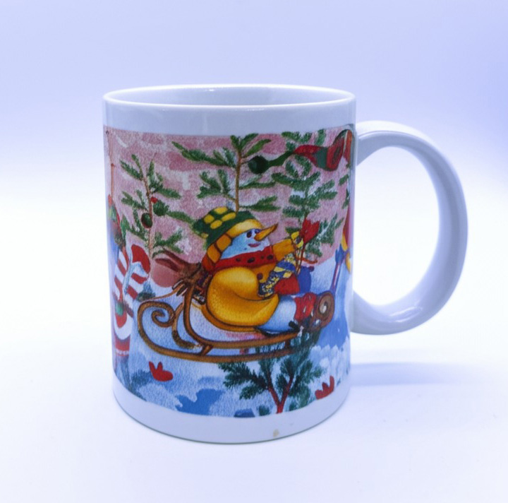 Чашка керамічна новорічна; 330мл,арт. AG3539; ANGEL GIFTS