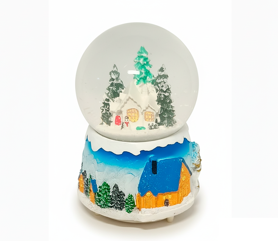 Скляна снігова куля арт. AG3547; ANGEL GIFTS