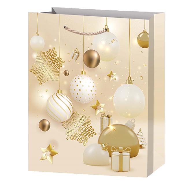 Пакет паперовий для подарунків (Новорічний); 2 дизайни; розмір:40*55*15cm; арт. AG3579; ANGEL GIFTS