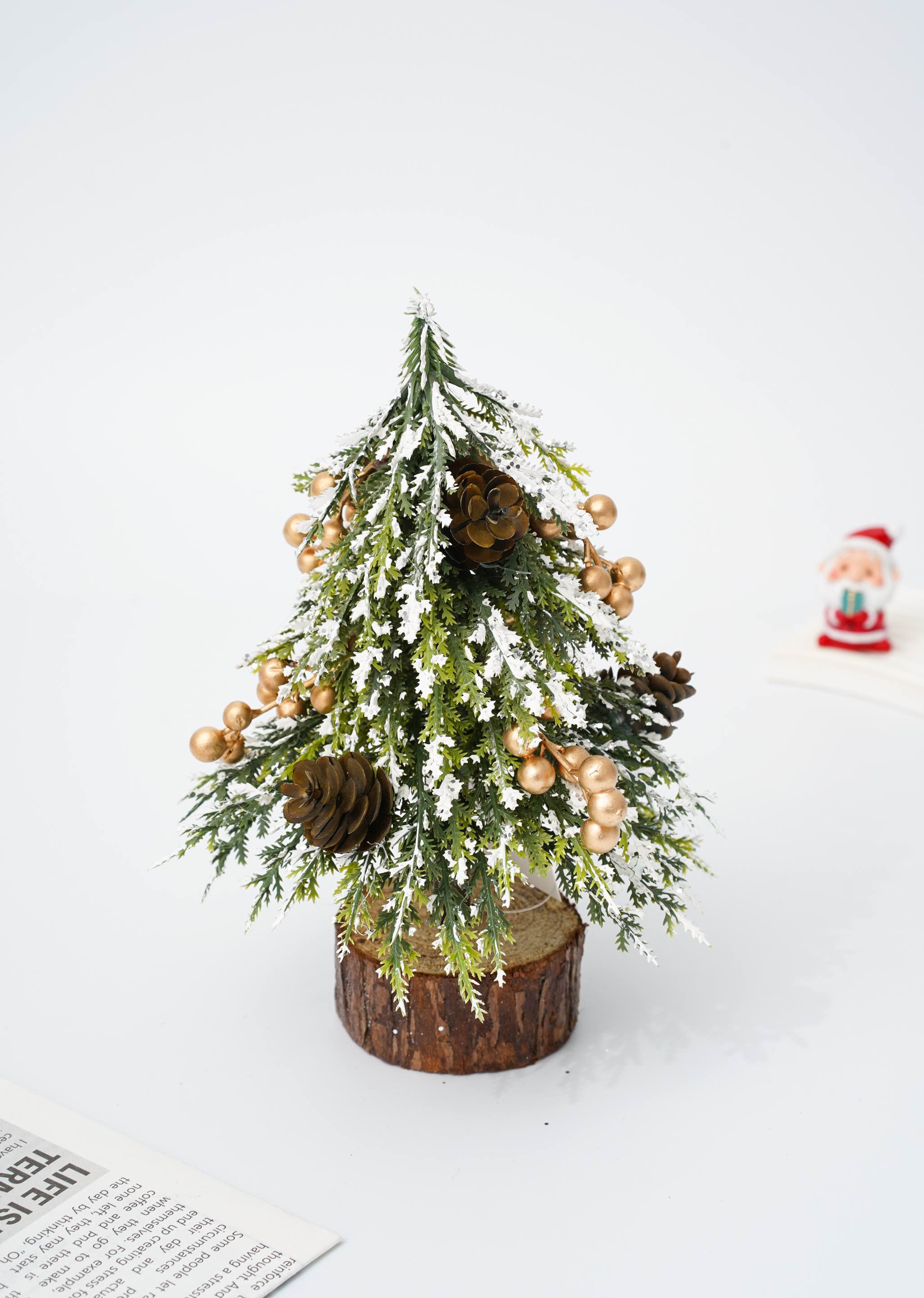 Декор новорічний ялинка 20 см.; арт. AG3648; ANGEL GIFTS