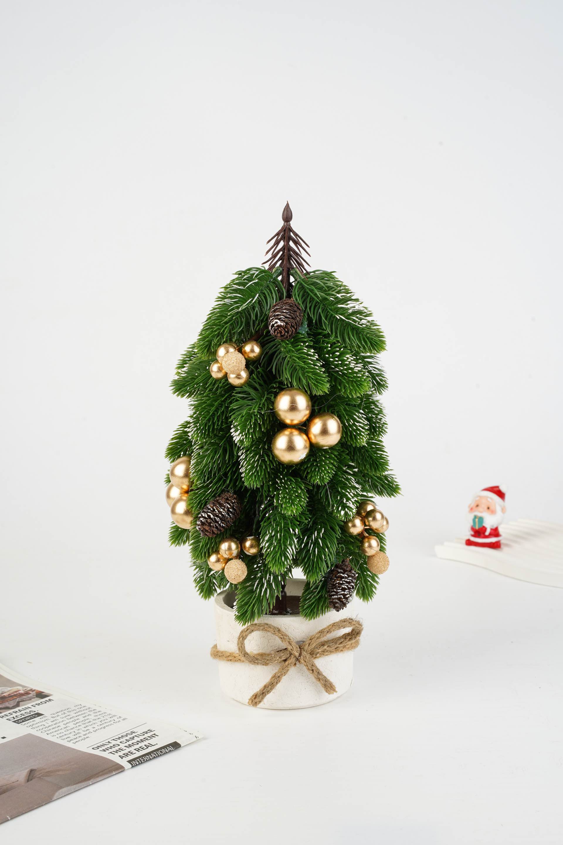 Декор новорічний ялинка 28 см.; арт. AG3650; ANGEL GIFTS