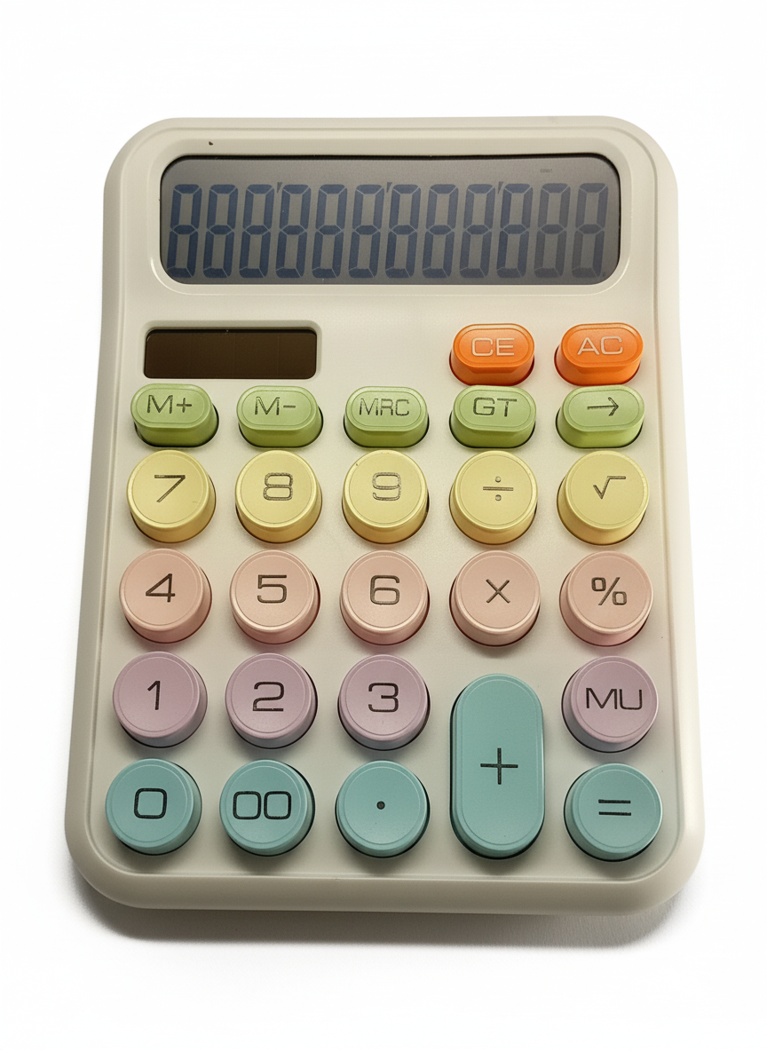 Калькулятор 12-розрядний; 160*120*30мм; арт. KL6142; KLERK