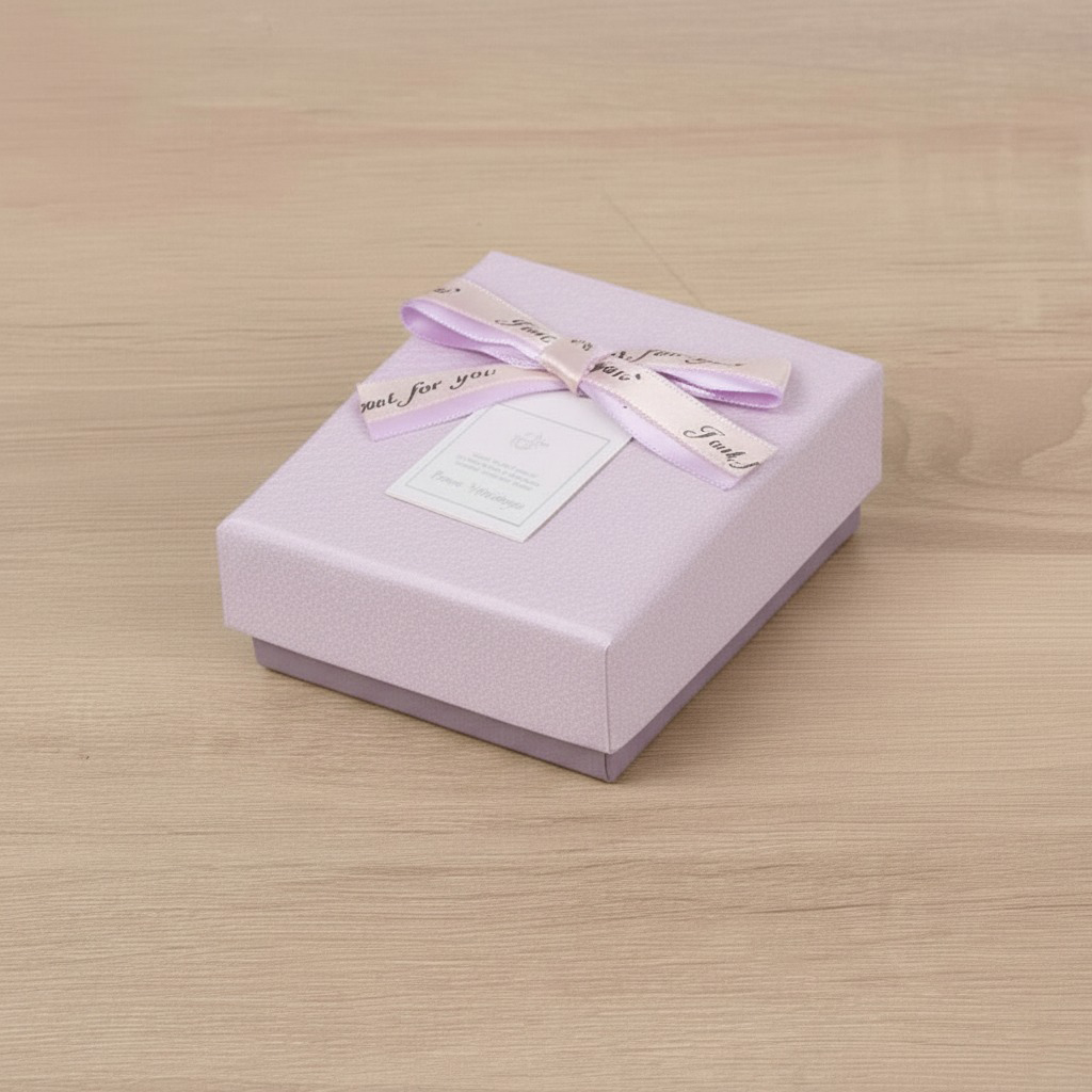 Коробка подарункова; 9.5*7.4*3.4 см.; кол. Фіолетова; арт. AG2512-3; ANGEL GIFTS