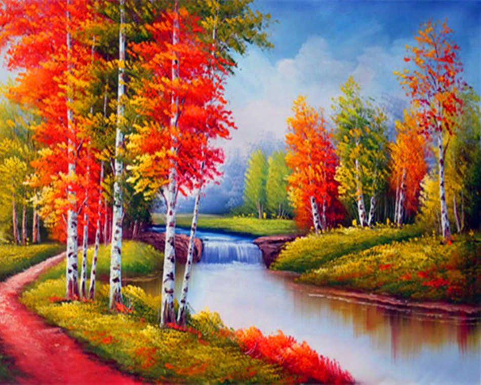 Картина для малювання за номерами; 40*50 см; пензлики+фарби; арт. RA5011; VGR